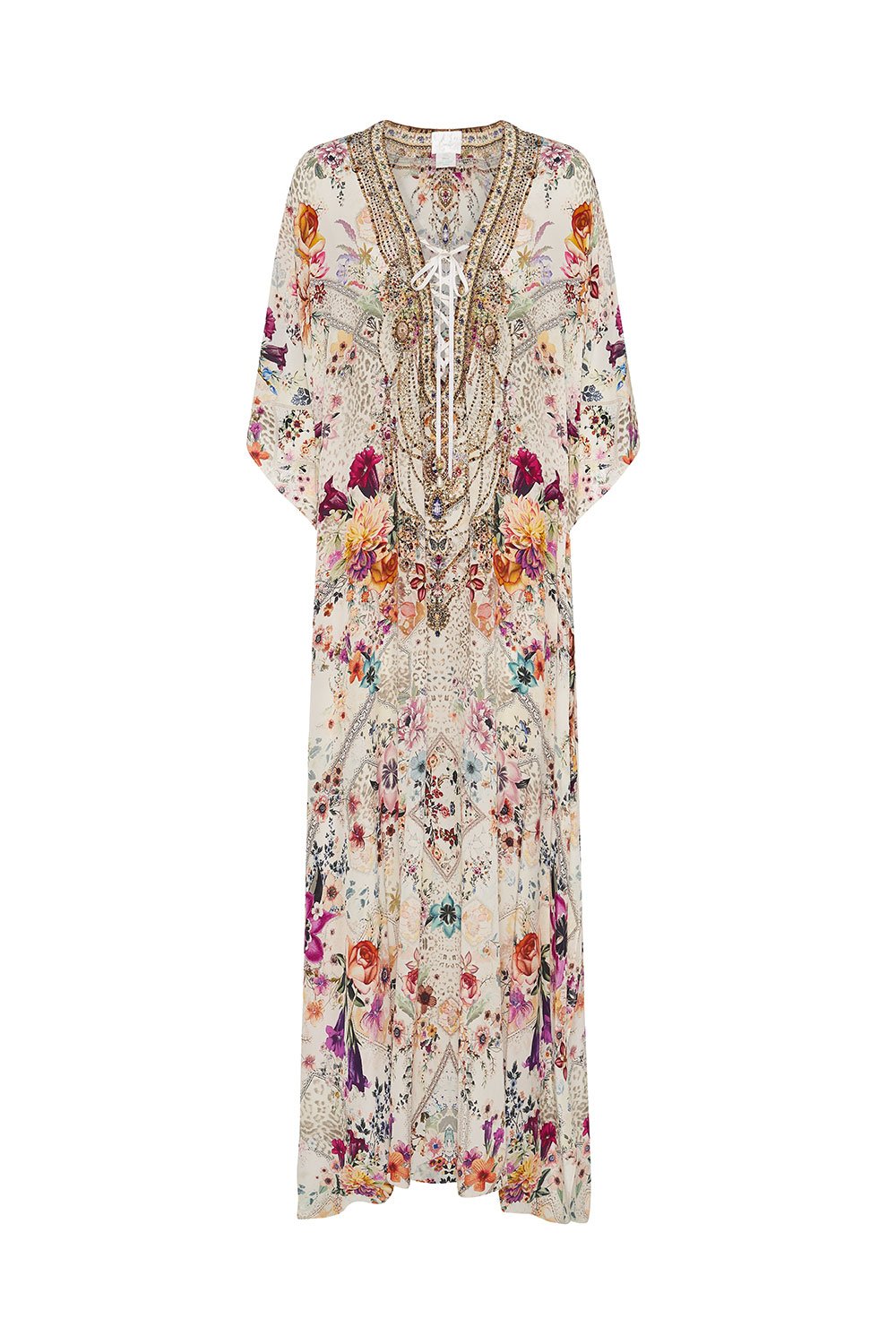 LACE UP KAFTAN SEW IN LOVE