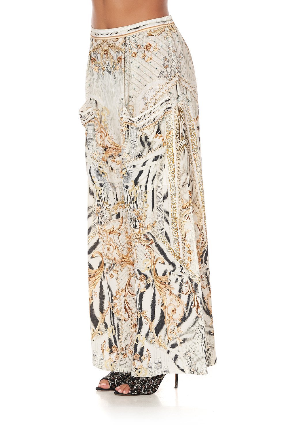 WIDE LEG TROUSER WITH FRONT POCKETS GATES OF GLORY