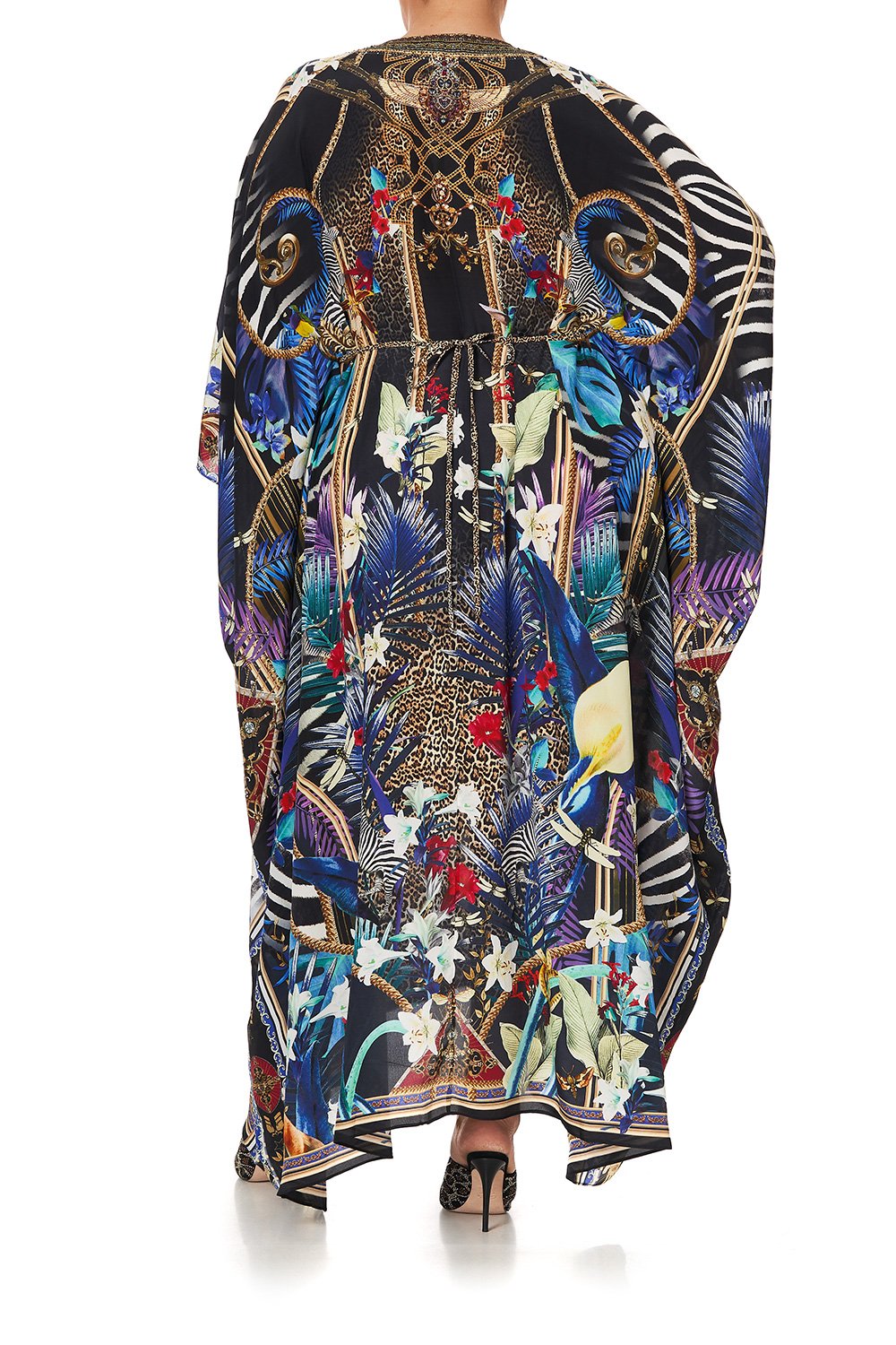 SPLIT SLEEVE KAFTAN WITH HARDWARE RAINBOW ROOM