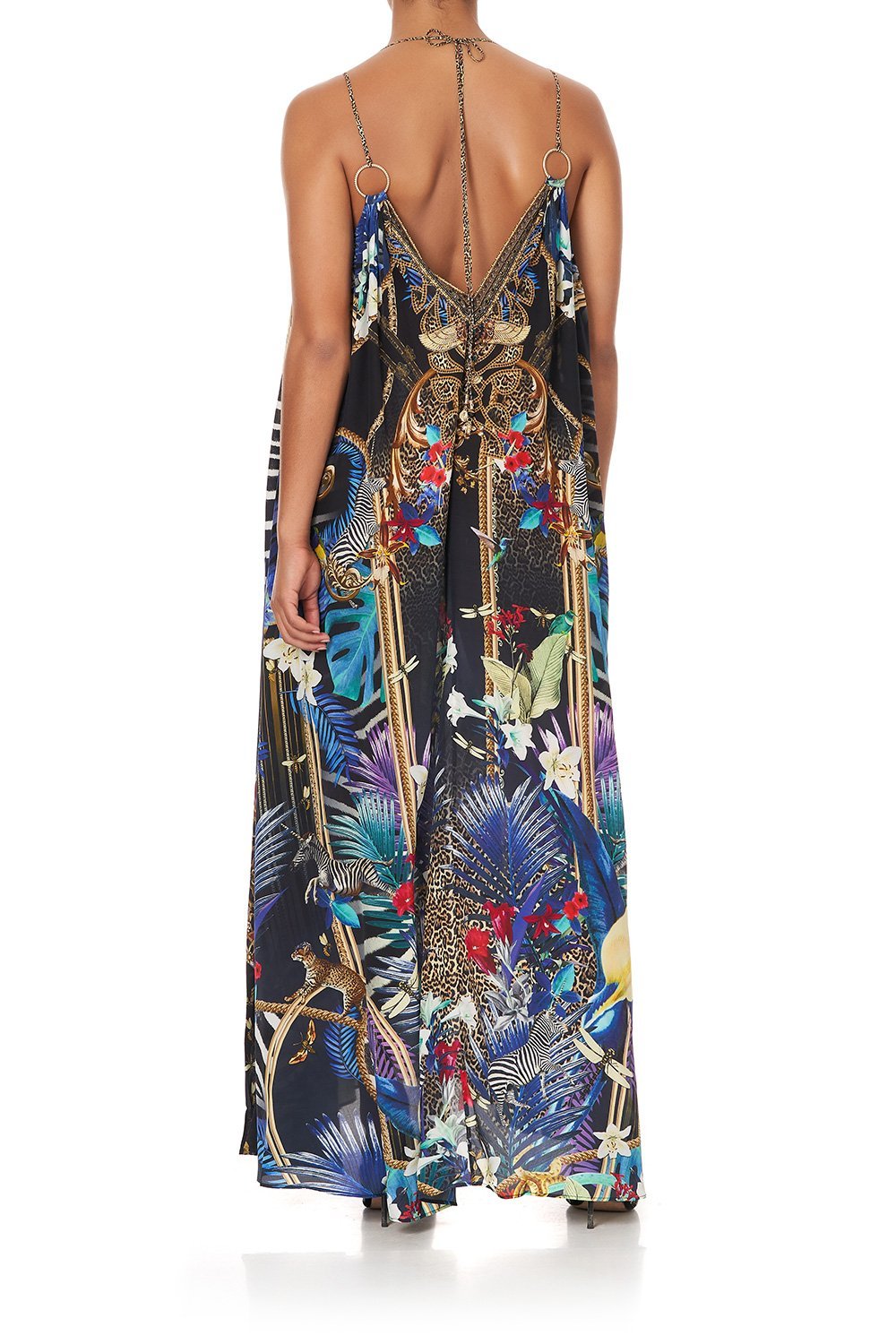 RING DETAIL STRAP DRESS RAINBOW ROOM