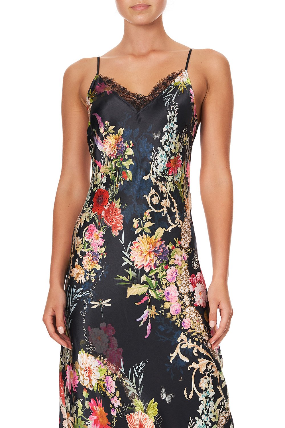 SLIP MAXI DRESS HAMPTON HIVE