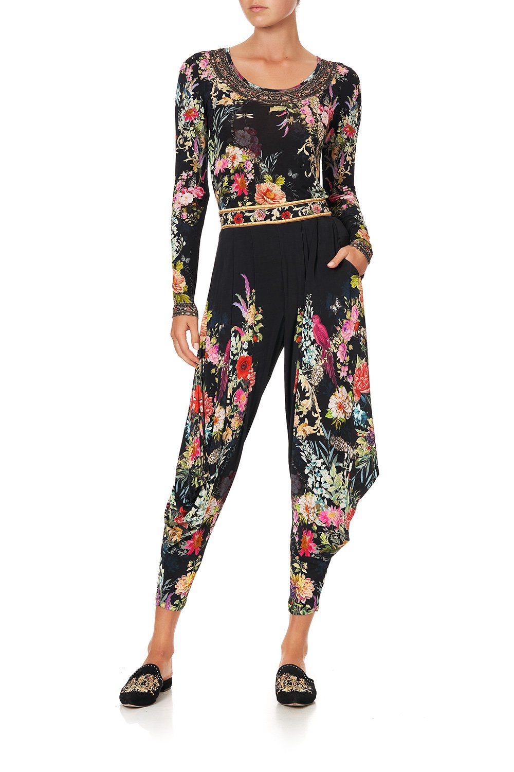 LONG SLEEVE FITTED TOP HAMPTON HIVE