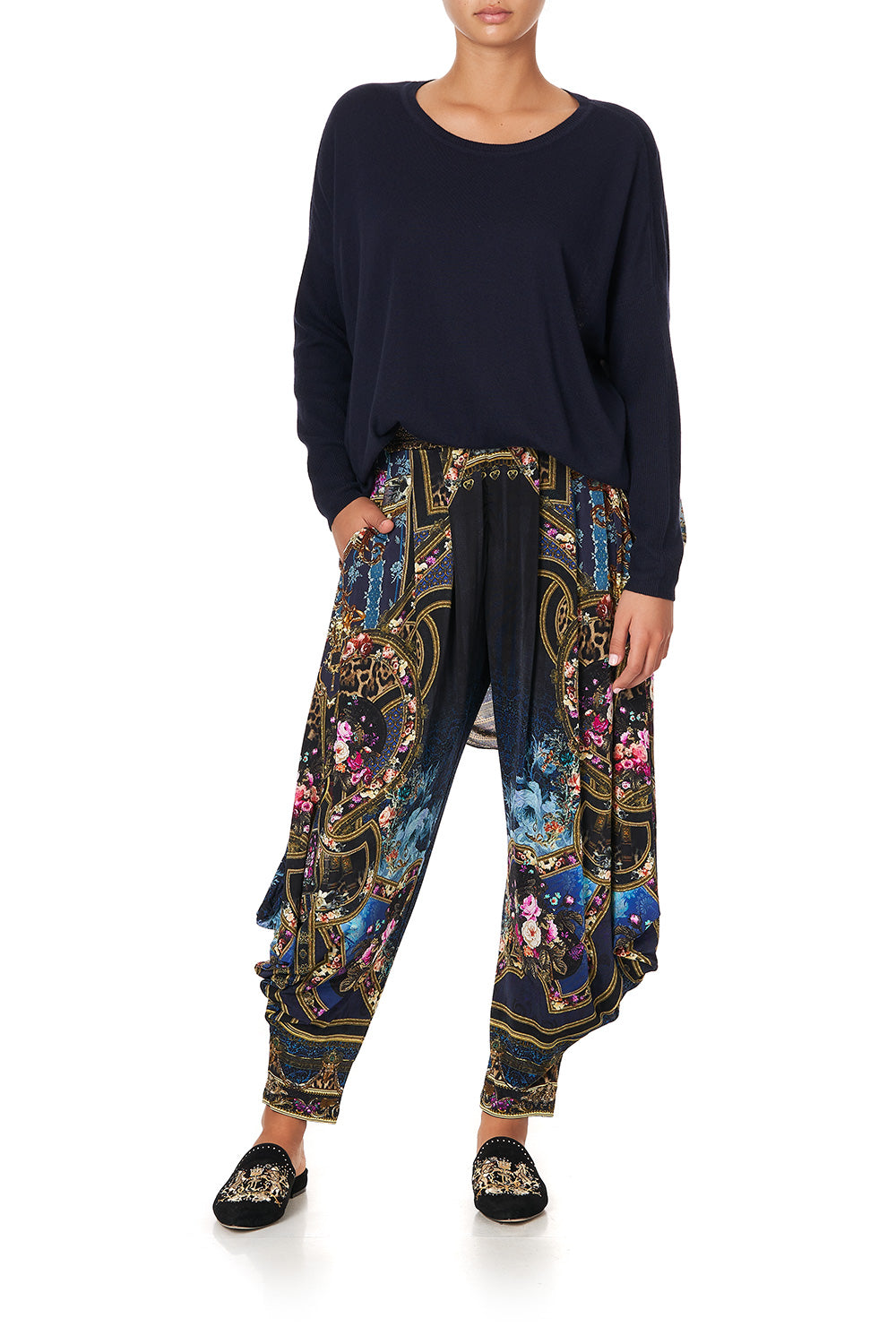 LONG SLEEVE JUMPER WITH PRINT BACK FIELDS OF TREASURE