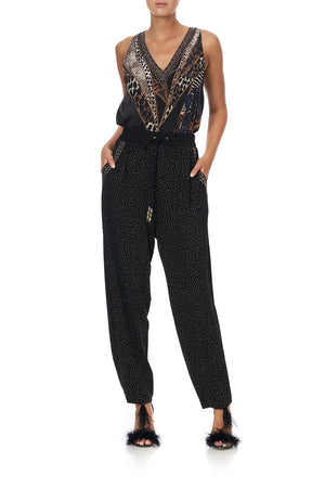 DRAWCORD RELAXED PANT LADY STARDUST