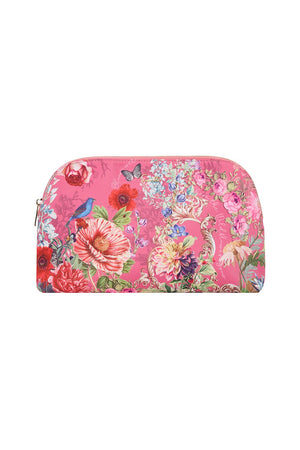 LARGE COSMETIC CASE PATCHWORK HEART