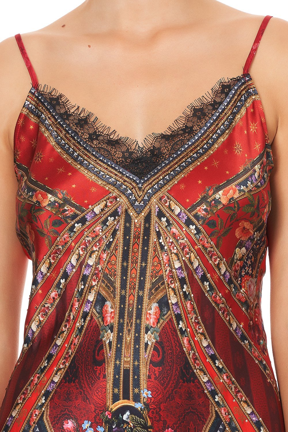 SLIP MAXI DRESS STORIES OF A STATION