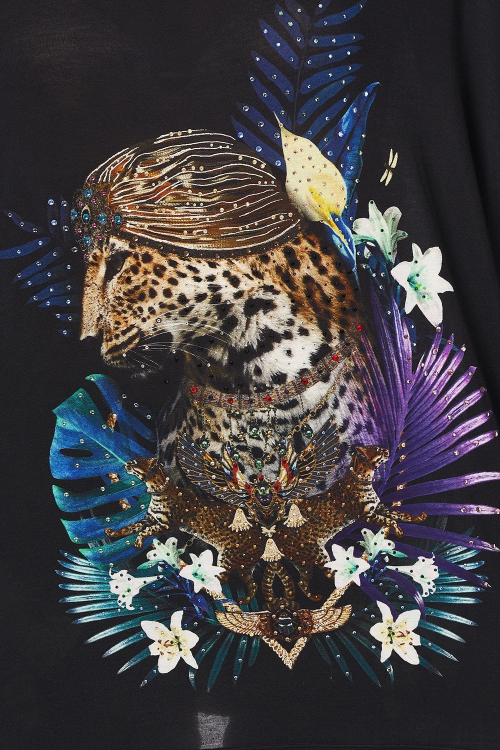 LOOSE FIT ROUND NECK TEE RAINBOW ROOM