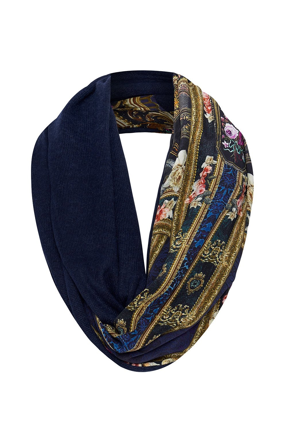 DOUBLE SIDED SCARF FIELDS OF TREASURE