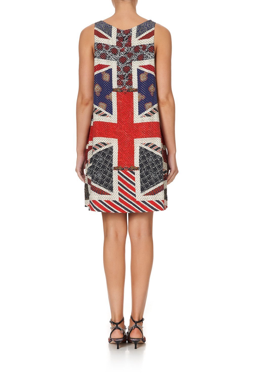 ROUND NECK A-LINE DRESS JACK BE NIMBLE