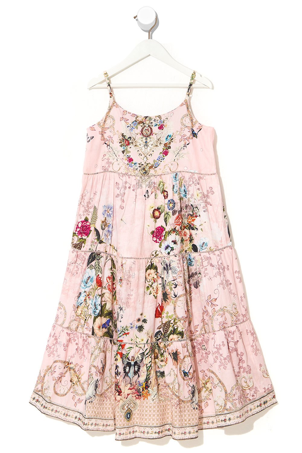 KIDS HIGH LOW HEM DRESS 4-10 YOUNG HEARTS