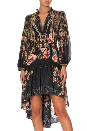 BLOUSON HIGH LOW DRESS BELLE OF THE BAROQUE