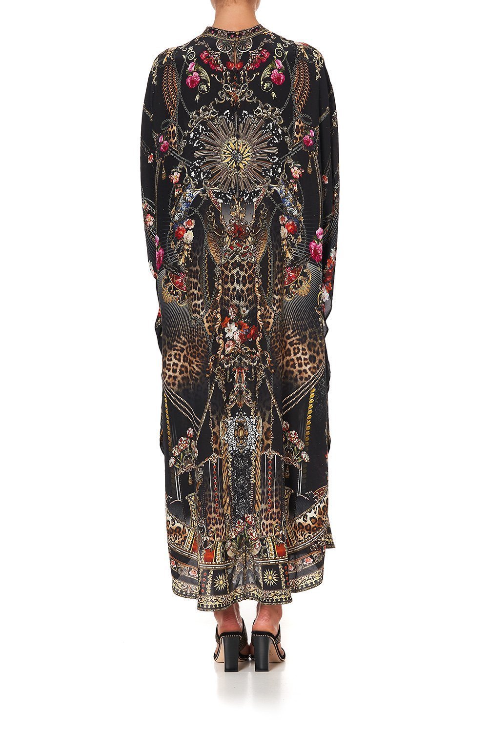 KAFTAN WITH HIGH COLLAR STAND GOTHIC GODDESS