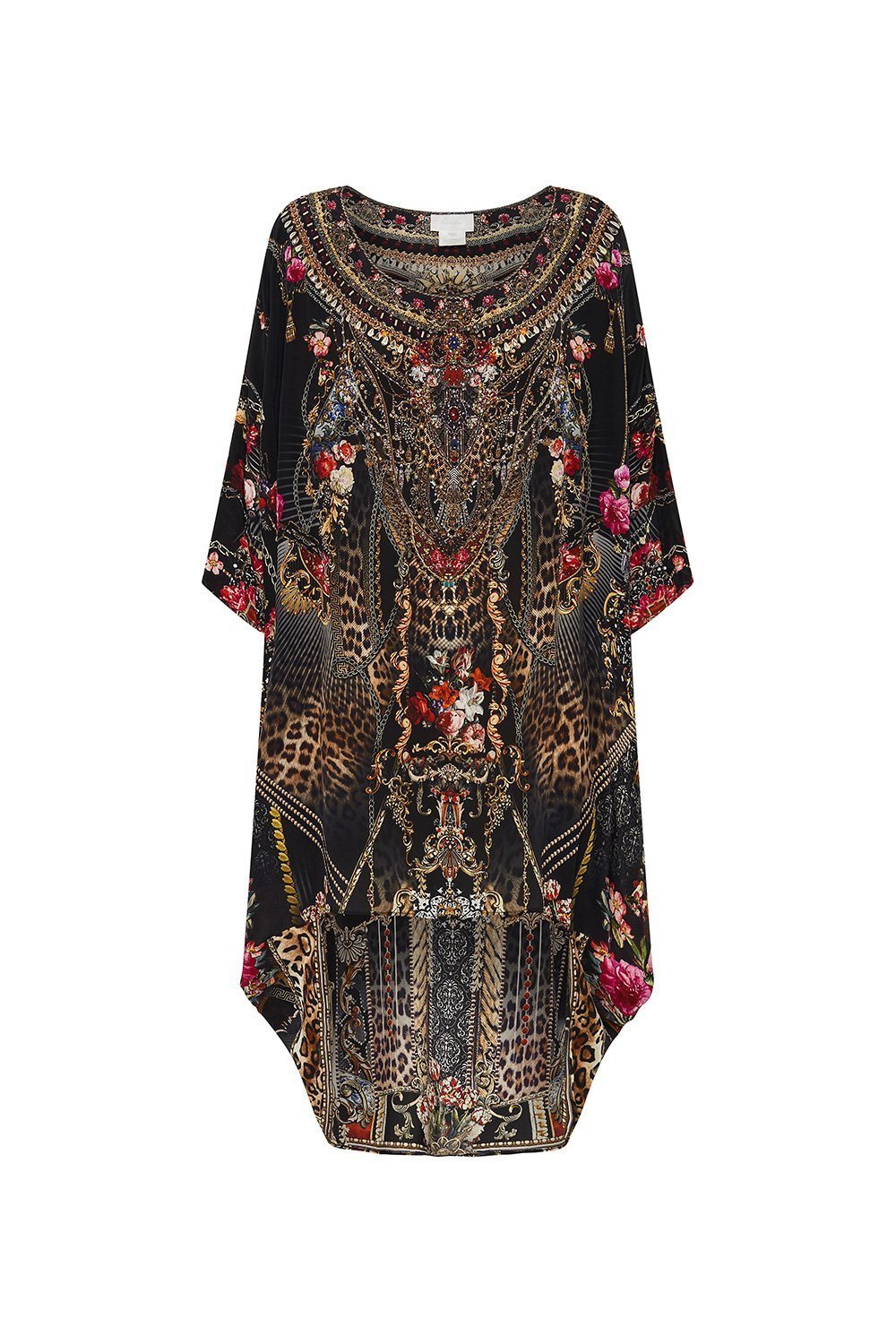 SCOOP BACK HEM DRESS GOTHIC GODDESS