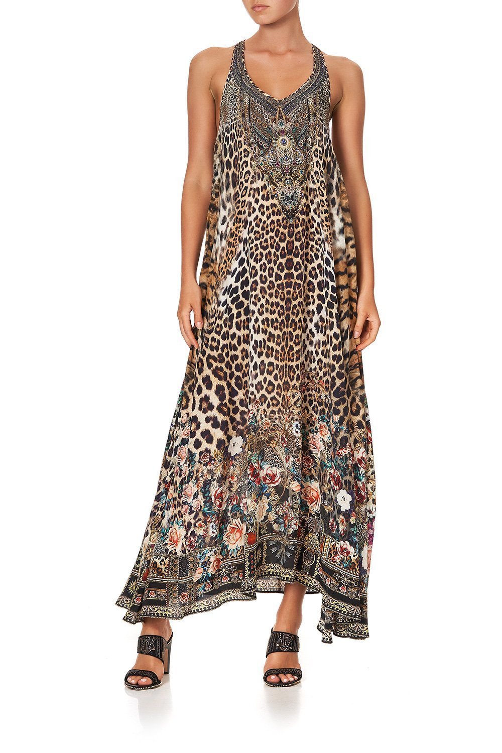 V NECK RACERBACK DRESS CALL OF THE CATHEDRAL