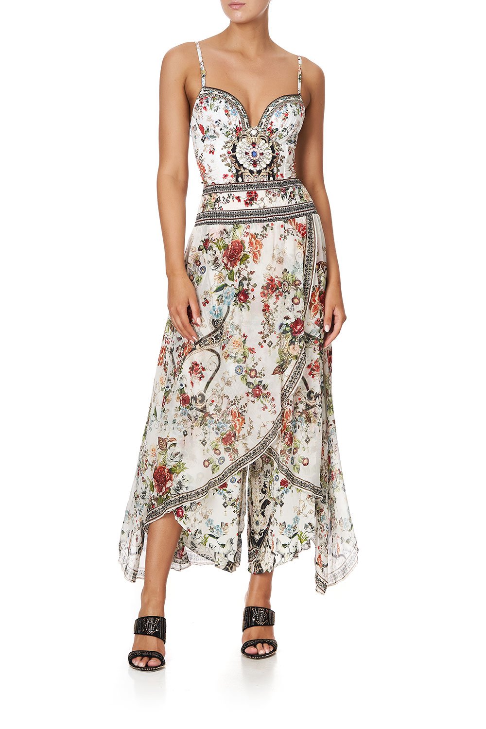 CROSS OVERLAY PANT SHAKESPEARES GARDEN