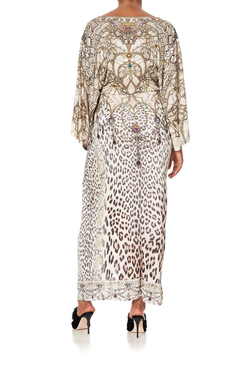 DRAPED WRAP DRESS ALL IS NOUVEAU