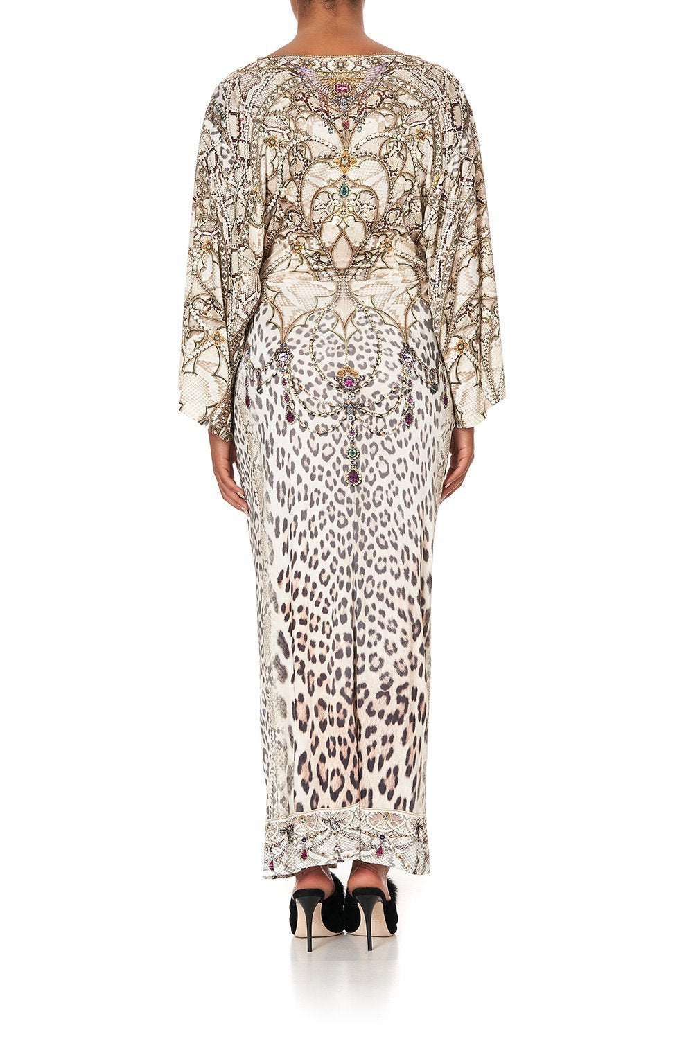 DRAPED WRAP DRESS ALL IS NOUVEAU