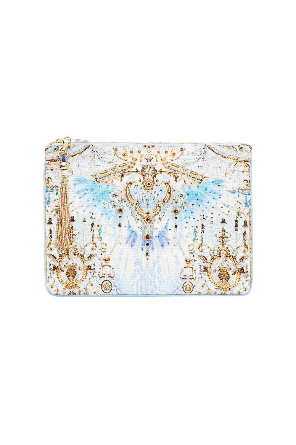 SMALL CANVAS CLUTCH GATSBYS GIRL