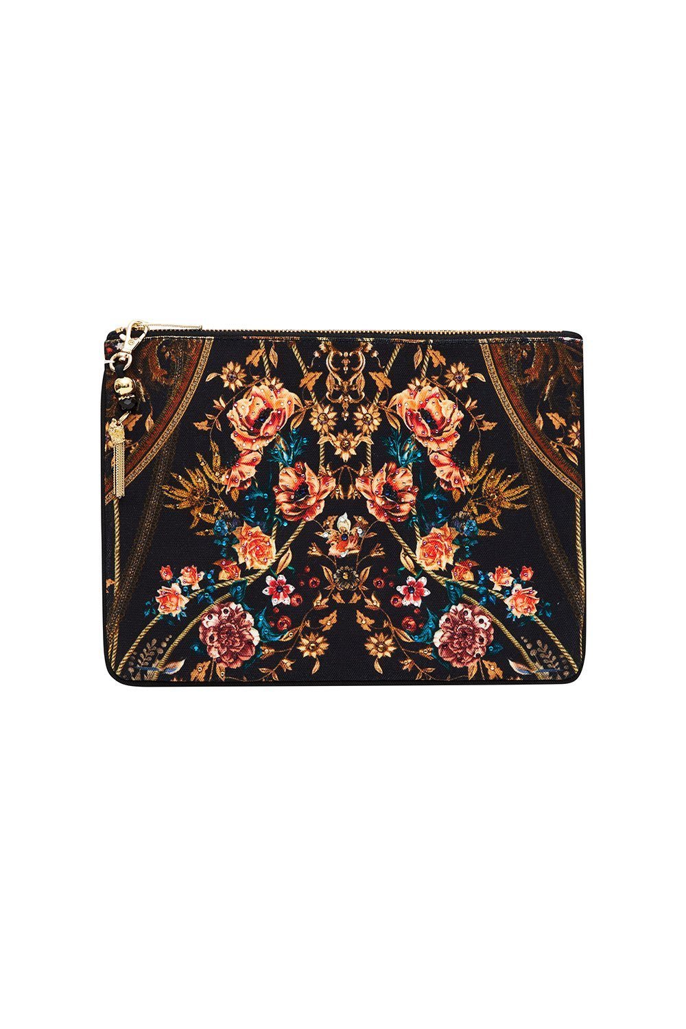 SMALL CANVAS CLUTCH BELLE OF THE BAROQUE