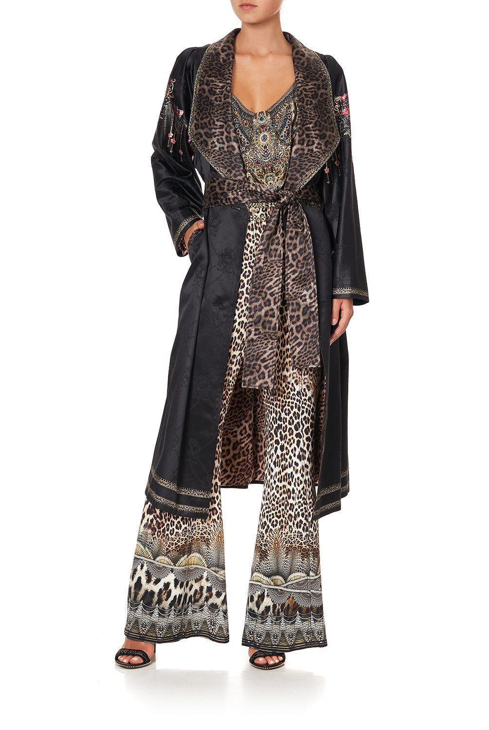 COAT WITH VEST DETAIL GOTHIC GODDESS