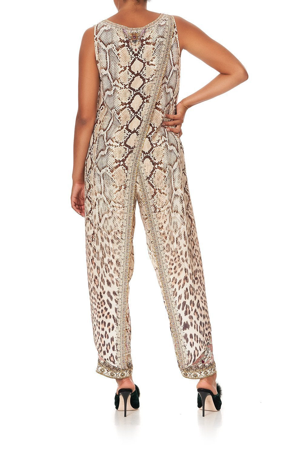 HIGH LOW CROSS OVERLAY TOP ALL IS NOUVEAU