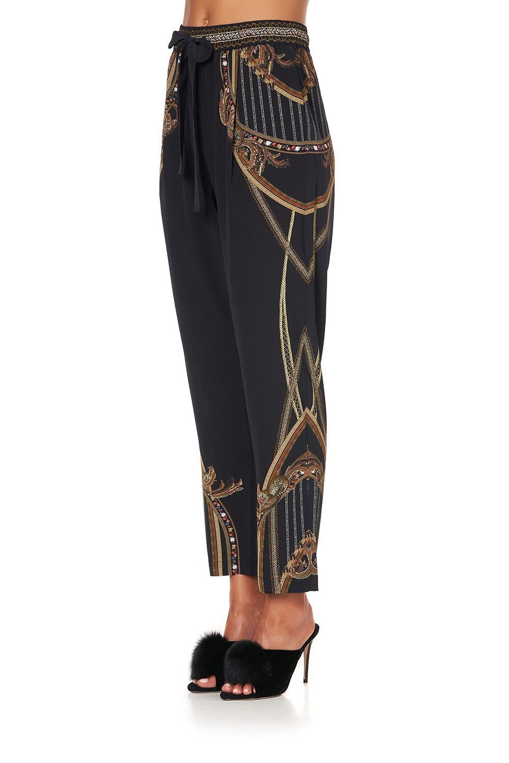 DROP CROTCH SLIM LEG PANT BELLE OF THE BAROQUE