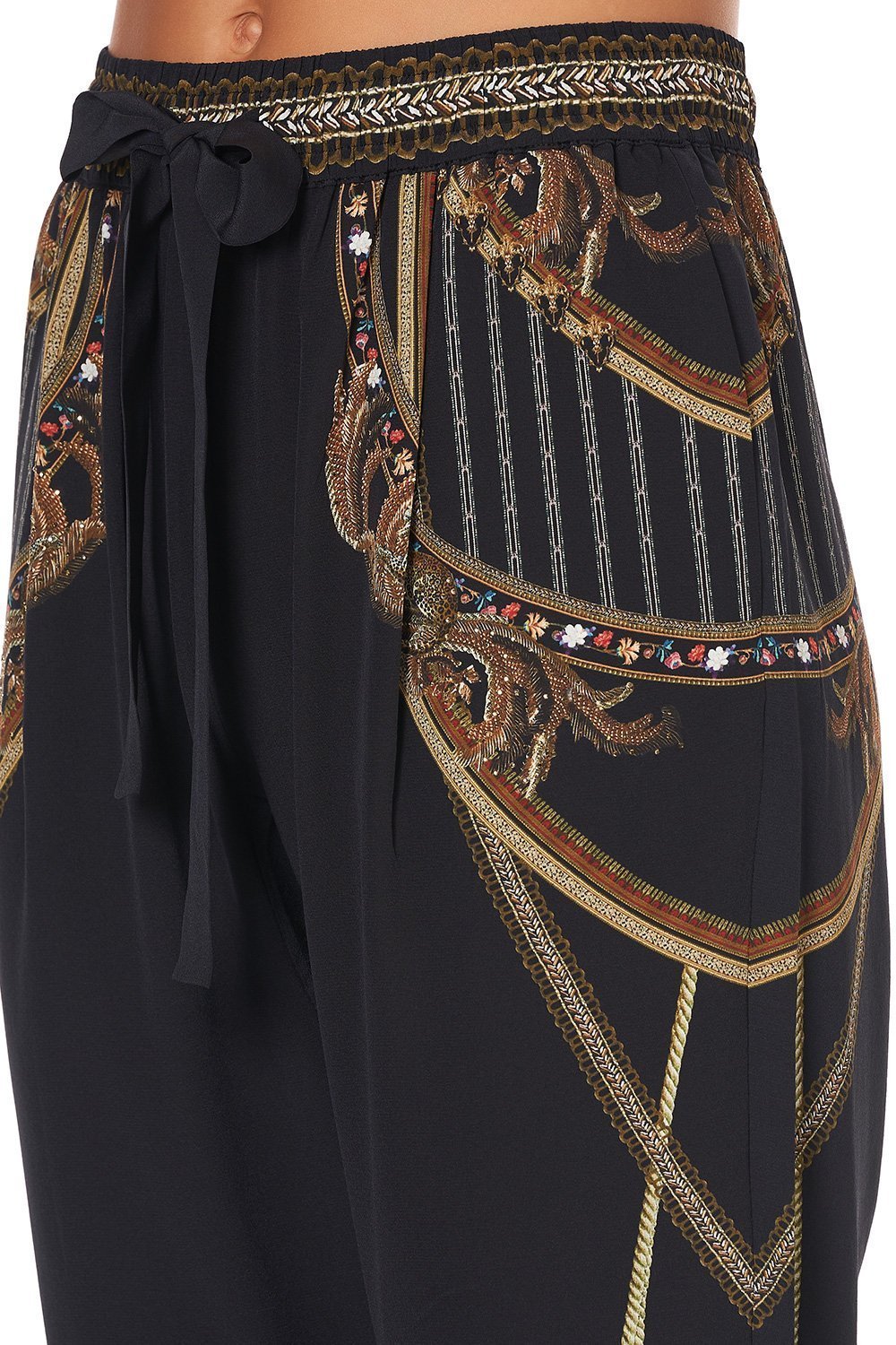 DROP CROTCH SLIM LEG PANT BELLE OF THE BAROQUE