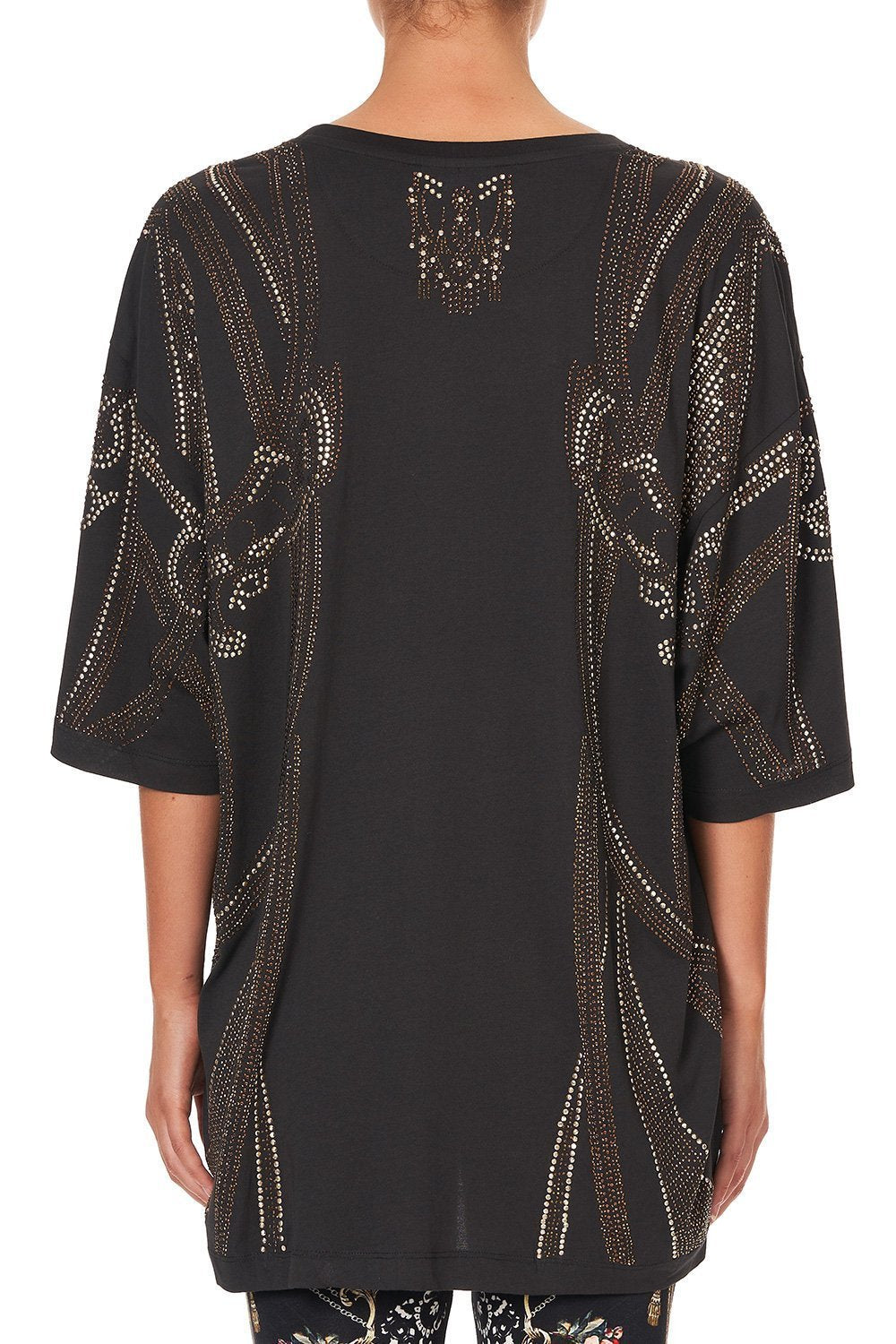 SUPER OVERSIZED TEE BELLE OF THE BAROQUE