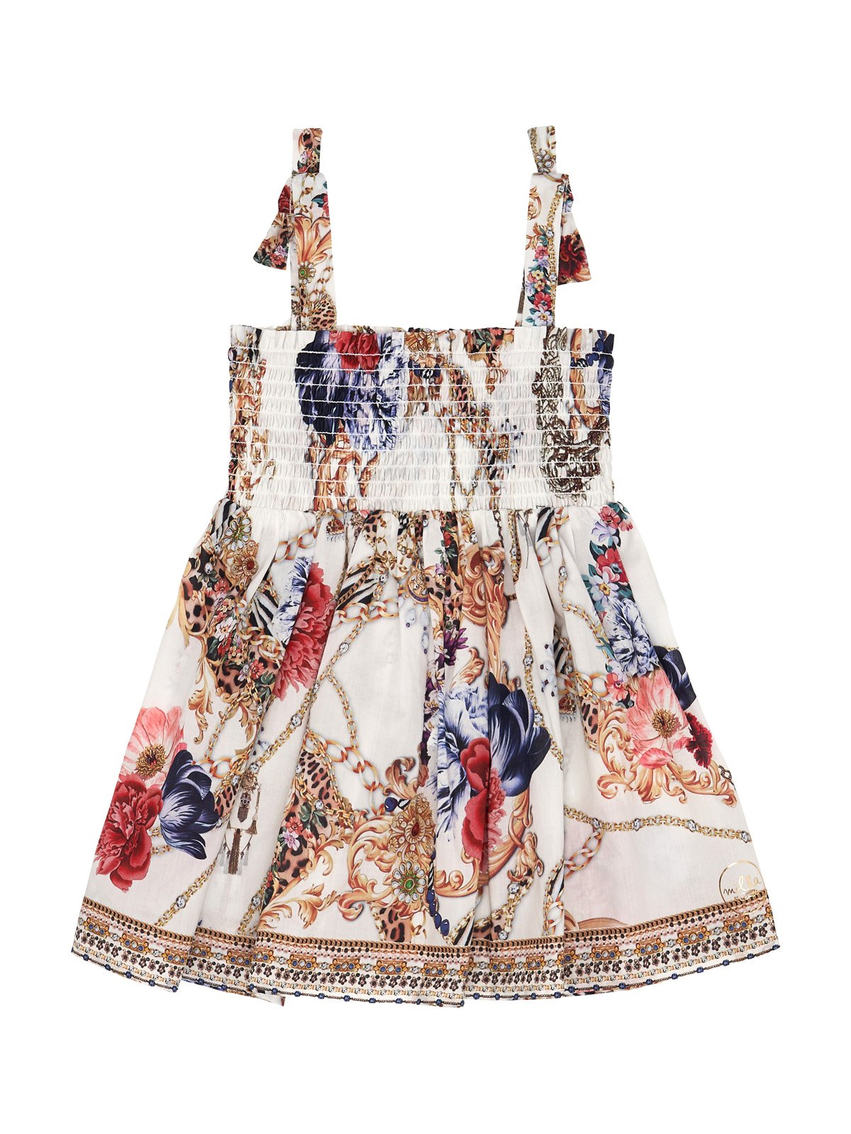 BABIES SHIRRED DRESS REIGN SUPREME