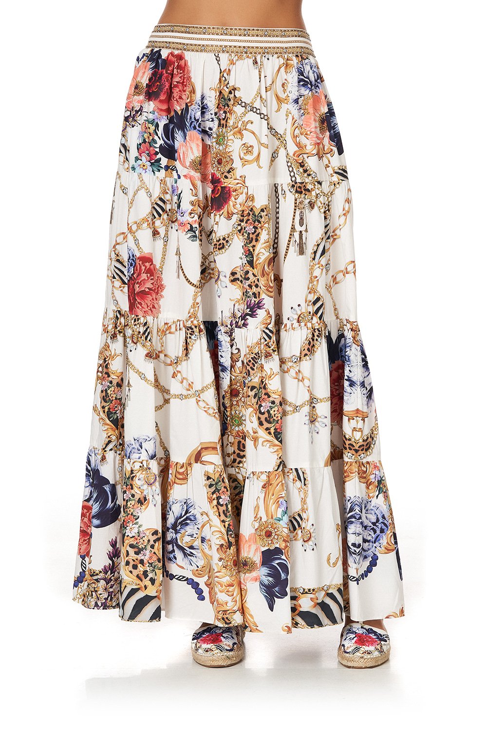 TIERED MAXI SKIRT REIGN SUPREME