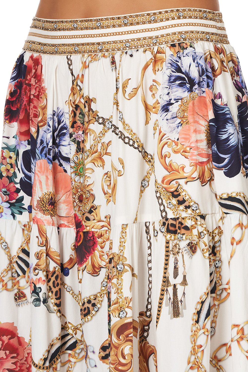 TIERED MAXI SKIRT REIGN SUPREME