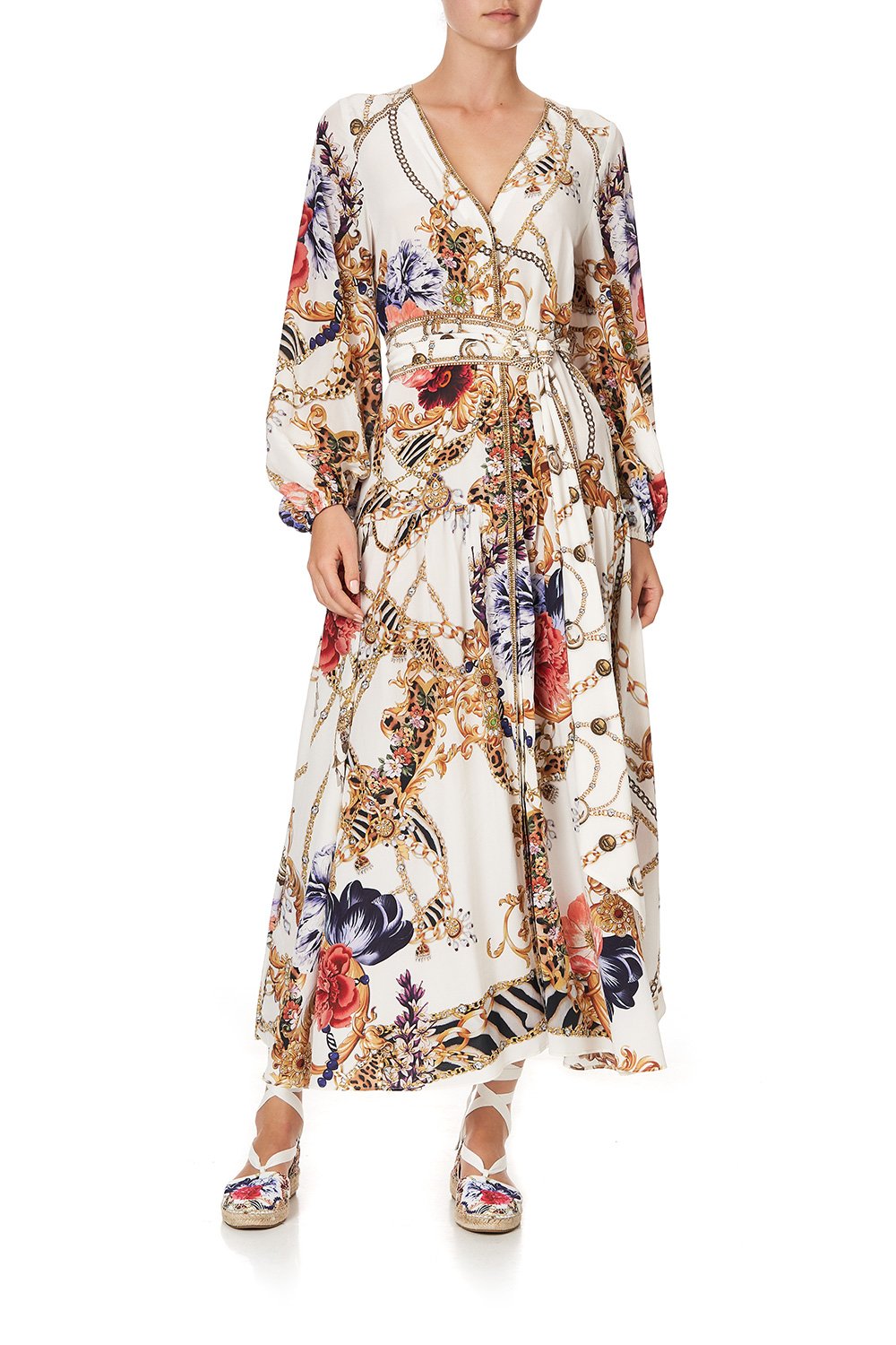 BELTED BLOUSON DRESS REIGN SUPREME