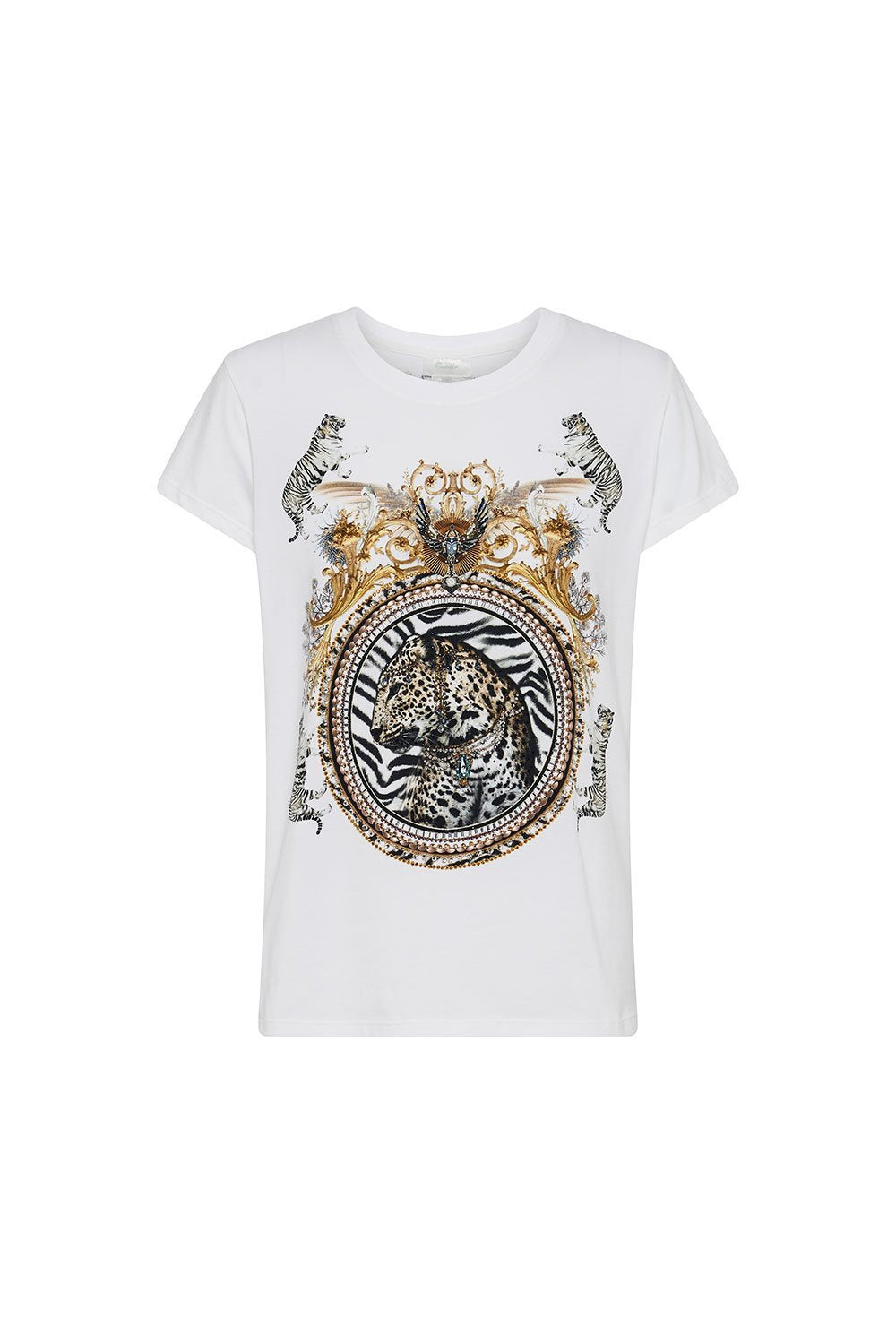 SLIM FIT ROUND NECK T-SHIRT GATES OF GLORY
