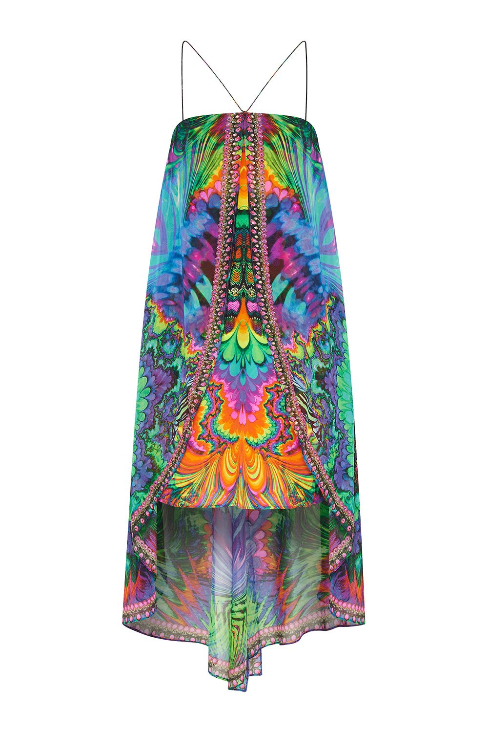 STRAPLESS OVERLAYER DRESS HYPED UP HIPPIE