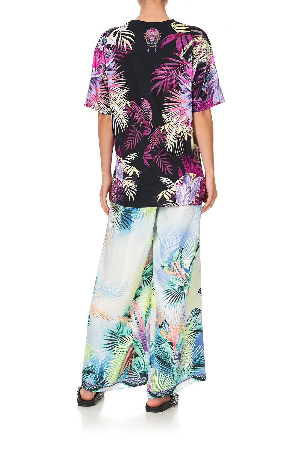 OVERSIZE BAND TEE SOUTH BEACH SUNRISE