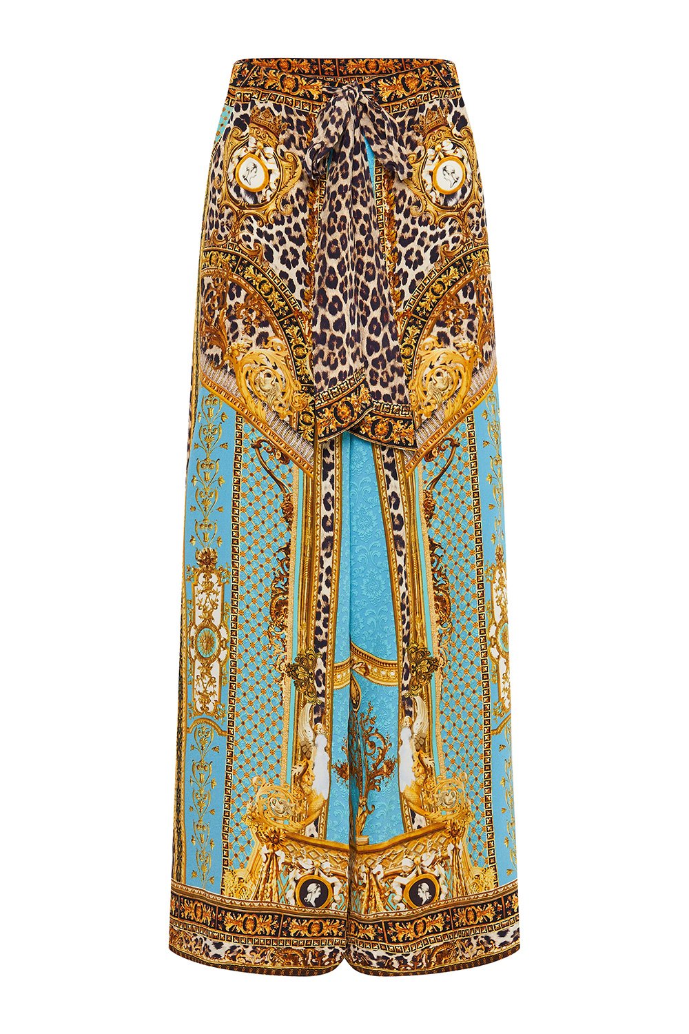 LOUNGE TROUSER WITH TIE WAIST DRIPPING IN DECADENCE