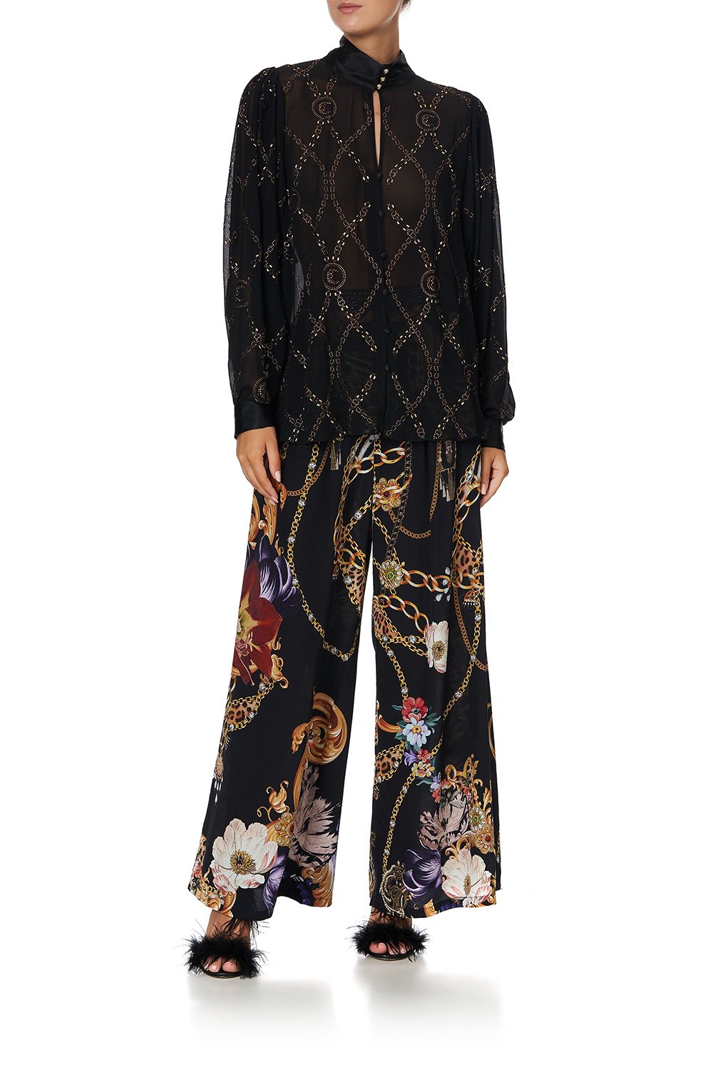 DROP SLEEVE SWING BLOUSE A NIGHT IN THE 90S