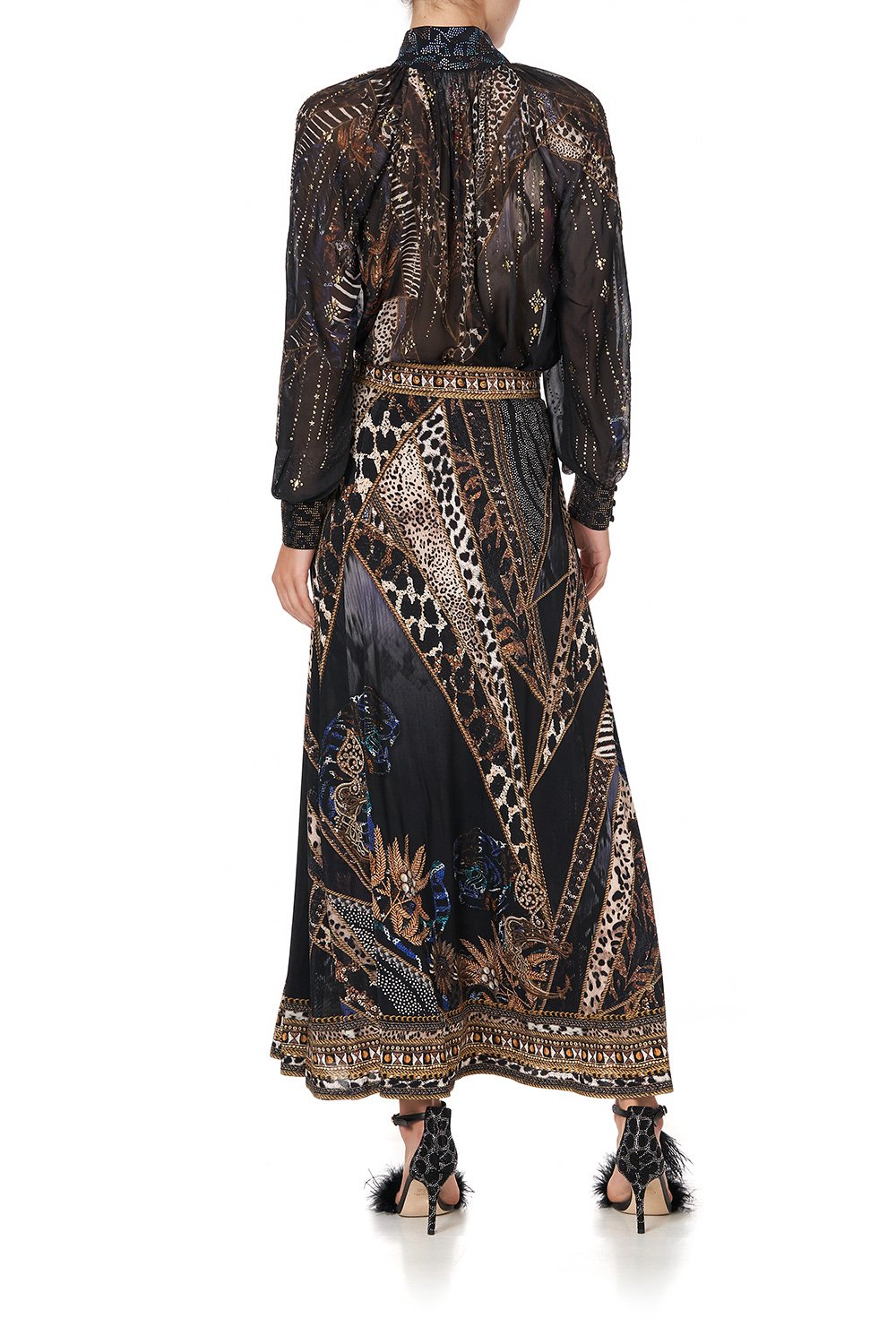 RAGLAN BUTTON UP SHIRT LADY STARDUST