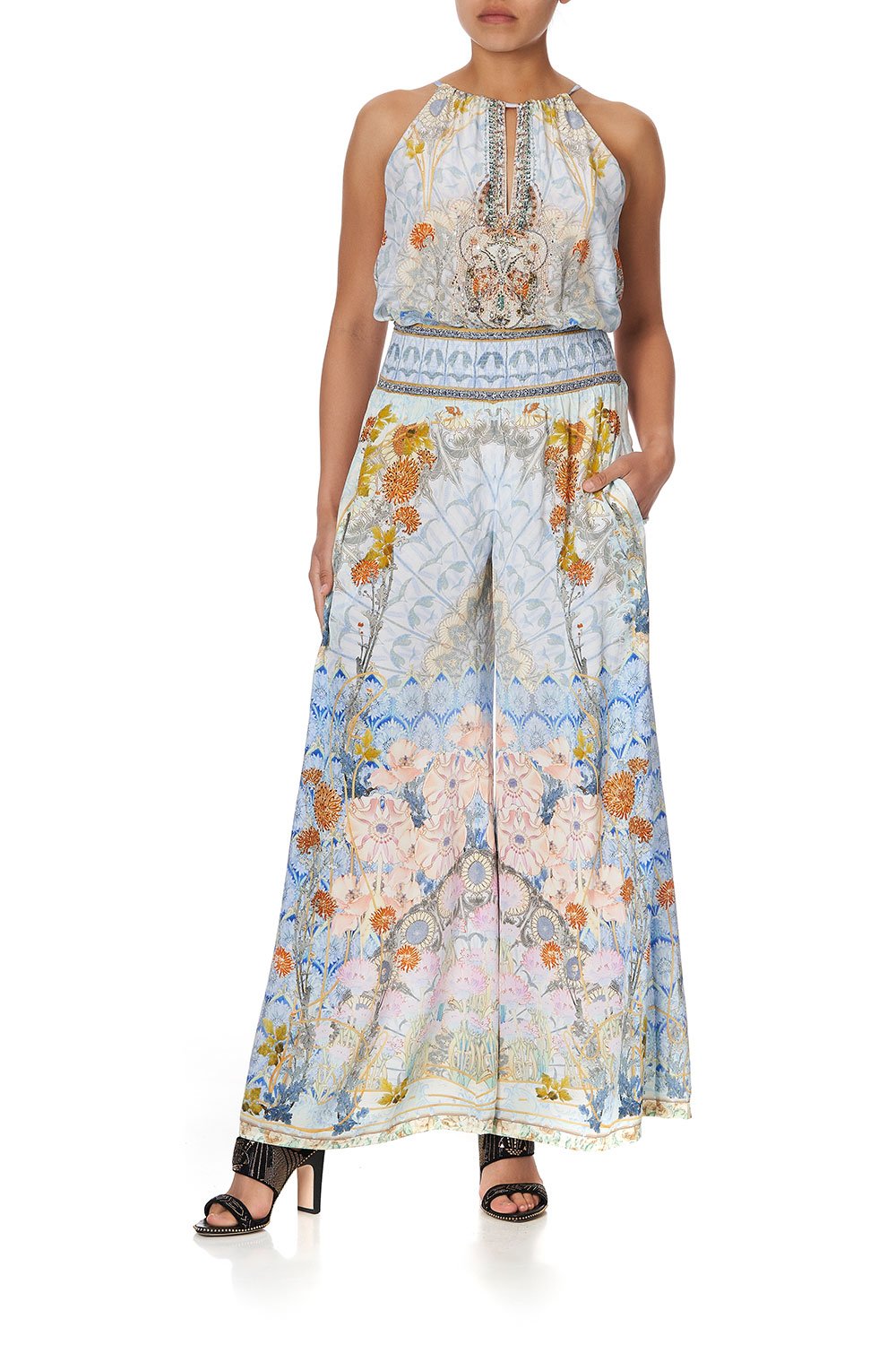 SHIRRED WAIST PANT MORRIS MUSE