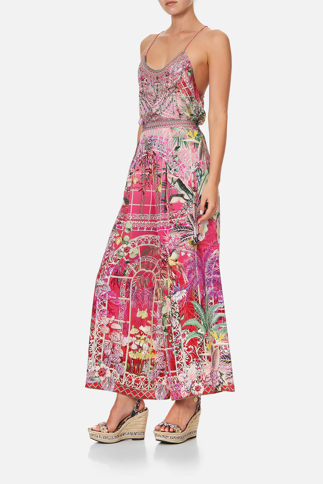 TUCK FRONT PANT GLASSHOUSE ROMANCE