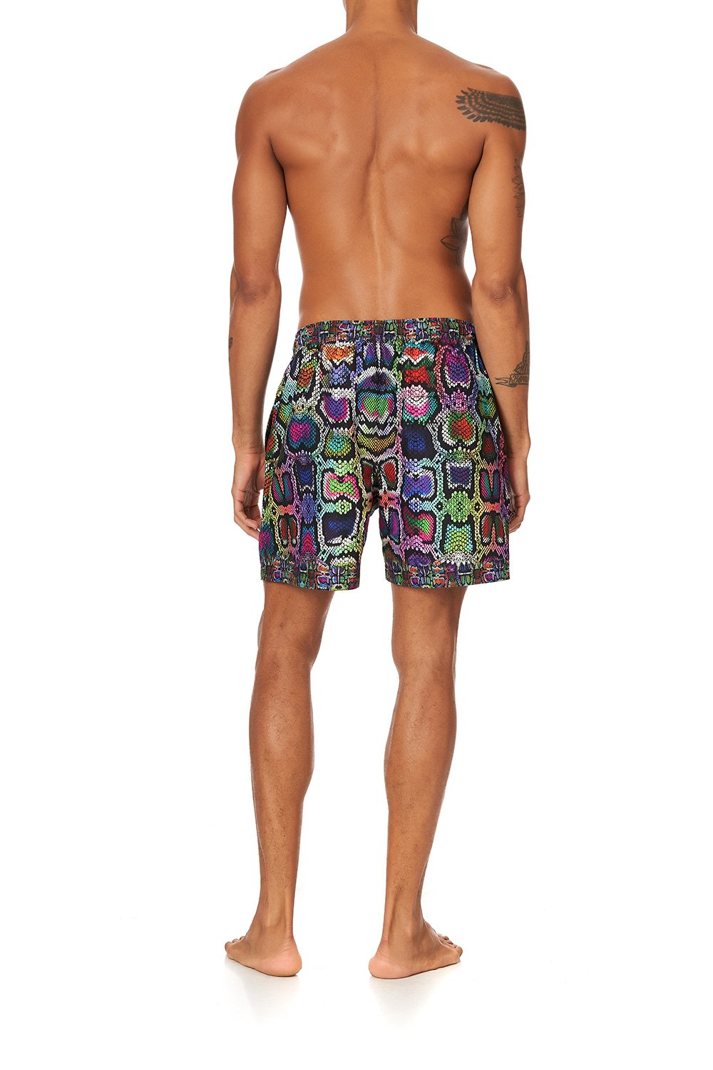 ELASTIC WAIST BOARDSHORT COMING DOWN FROM COSMOS