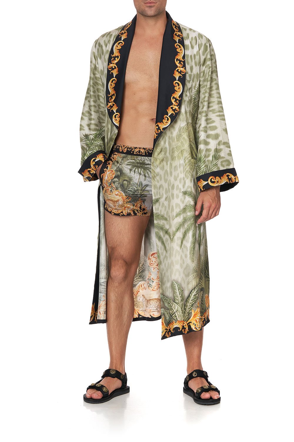 LONG LINE ROBE PALAZZO OF PALMS