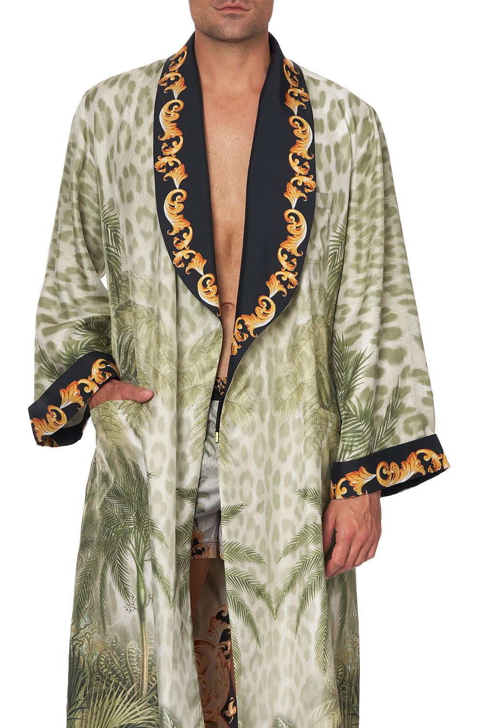 LONG LINE ROBE PALAZZO OF PALMS