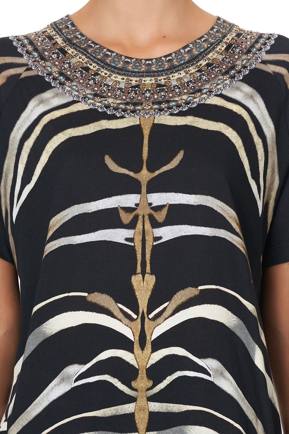 RAGLAN TEE ZEBRA CROSSING