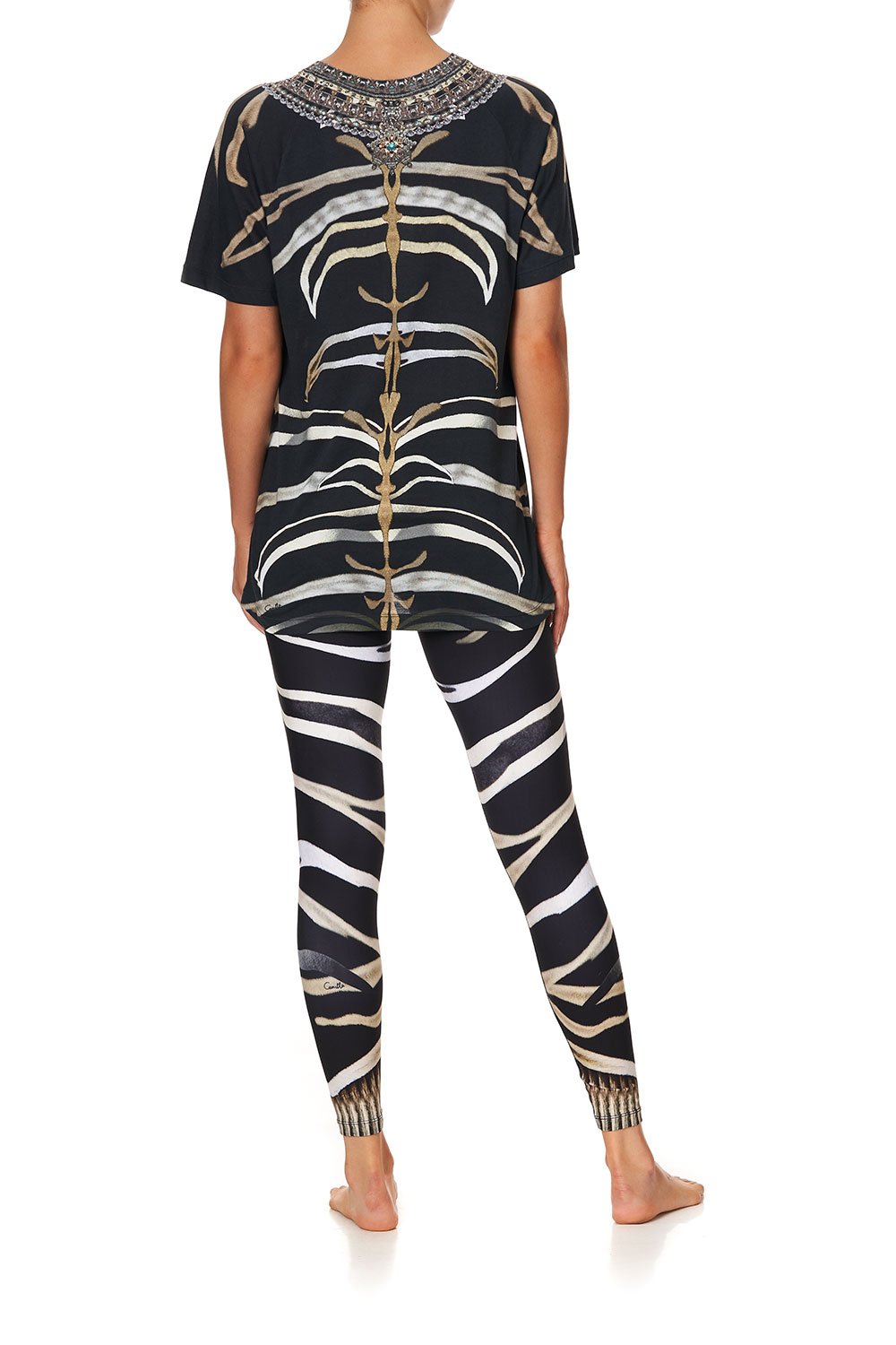 RAGLAN TEE ZEBRA CROSSING