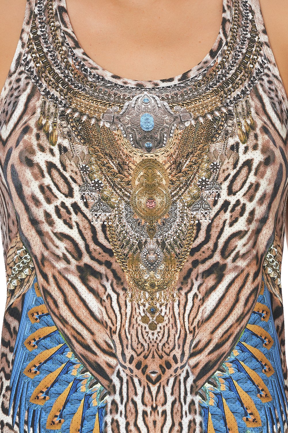 RACER BACK TANK WARRIOR WANDERLUST