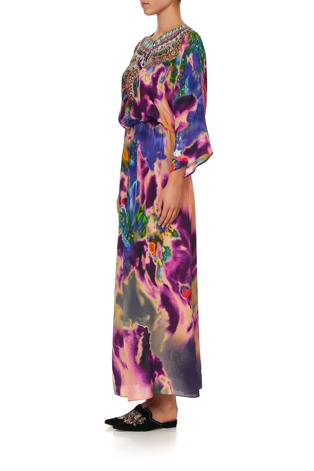 SPLIT POCKET DRESS ACID ABBEY