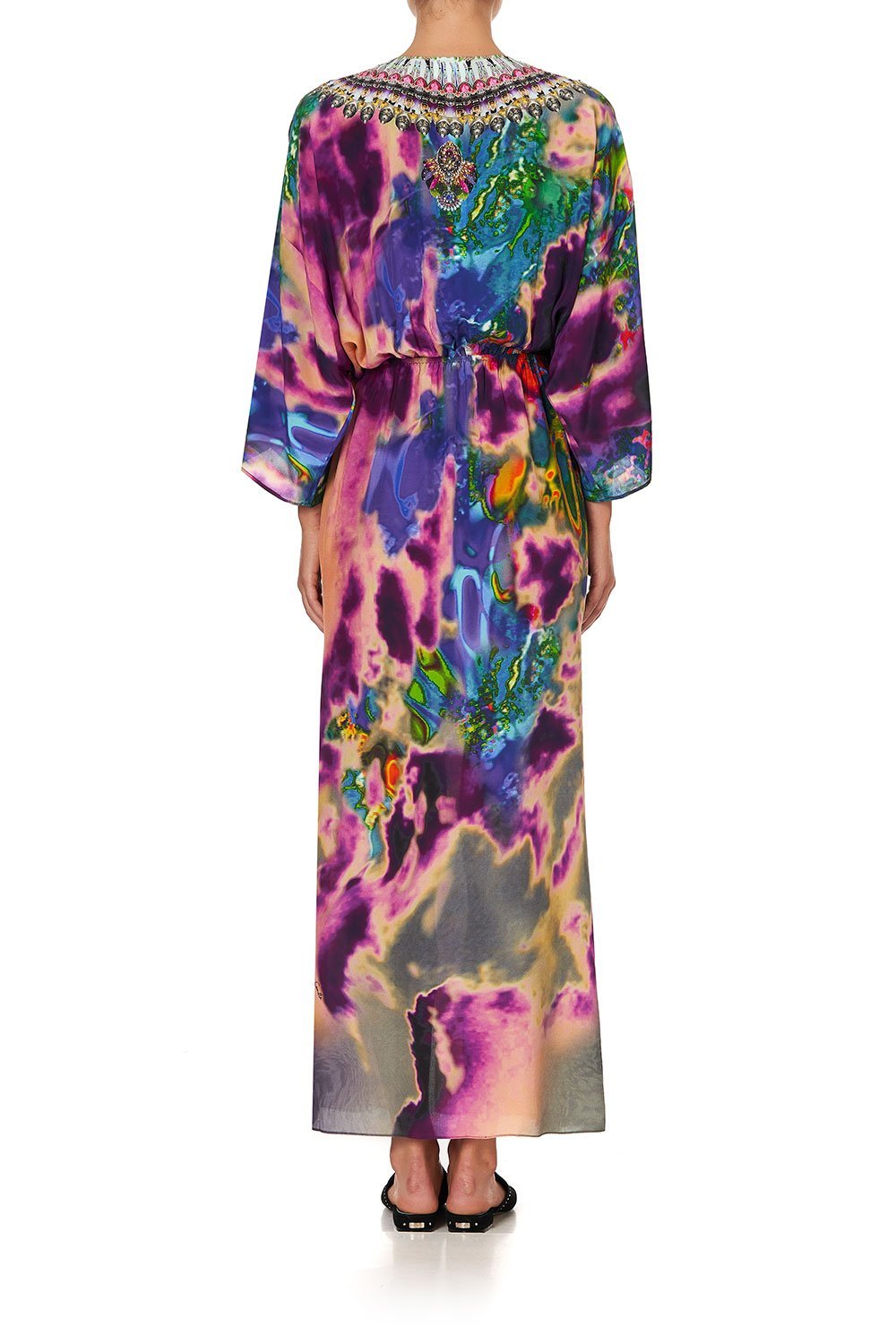 SPLIT POCKET DRESS ACID ABBEY