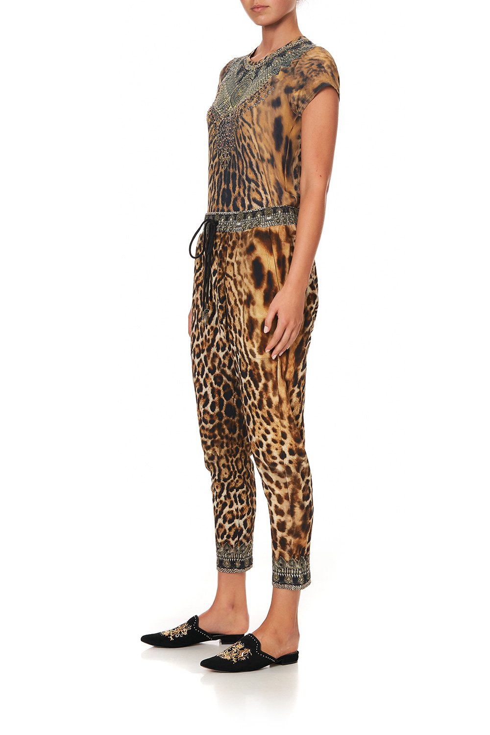 RIB WAIST RELAXED PANT RULER OF THE UNDERWORLD