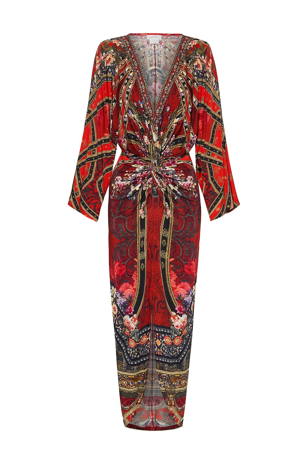 LONG SPLIT FRONT TWIST DRESS STORIES OF A STATION